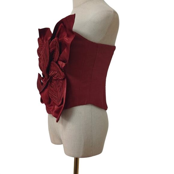 Aje Isla ruffled top US 8 - Picture 10 of 14